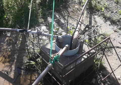 Poços artesianos contaminados são vistoriados em Parintins 