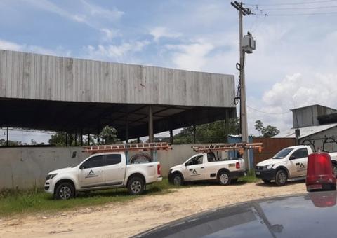 Furto de energia é flagrado em fábrica de reciclagem de Manaus 