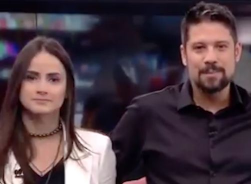 Ao vivo, Mari Palma não segura a emoção e chora ao estrear na CNN Brasil 