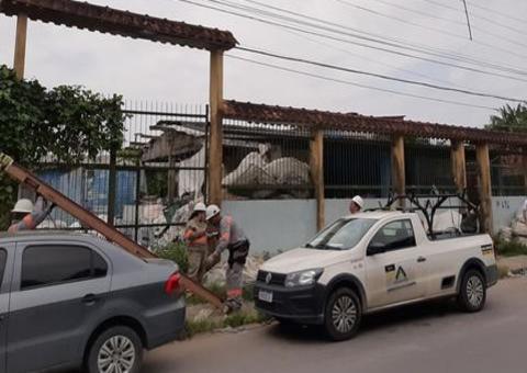 Fábrica de reciclagem é flagrada furtando energia em Manaus e responsável é preso