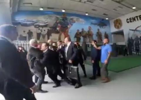 João Doria e Major Olímpio quase saem no soco em evento; veja vídeo 