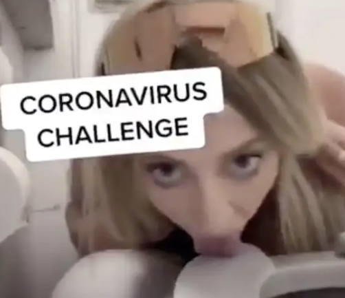 Influencer lança o ‘desafio do coronavírus’ e gera revolta na web 