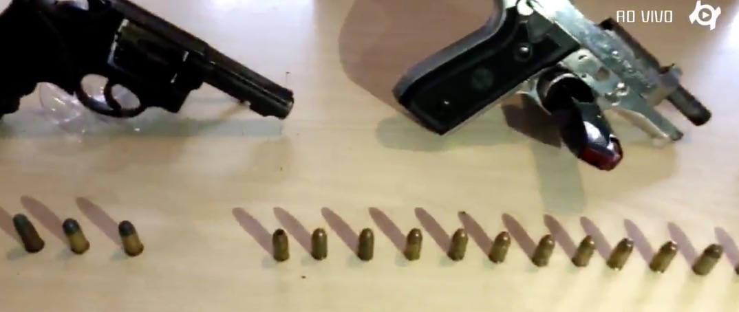 Em Manaus, cães rotweiller faziam 'guarda' de armas em quintal de residência