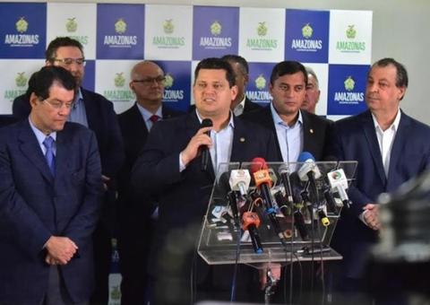 Wilson Lima faz teste para coronavírus após encontro com Davi Alcolumbre em Manaus