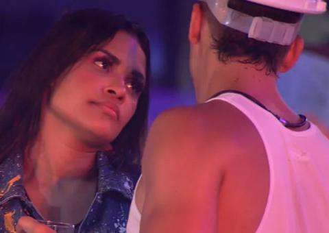 BBB20: Flayslane fica com ciúmes de Prior com Gizelly após saber de aposta  