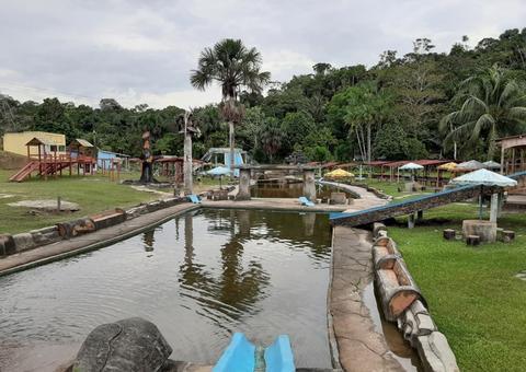 Balneário em Manaus é flagrado furtando energia e dono vai parar na delegacia