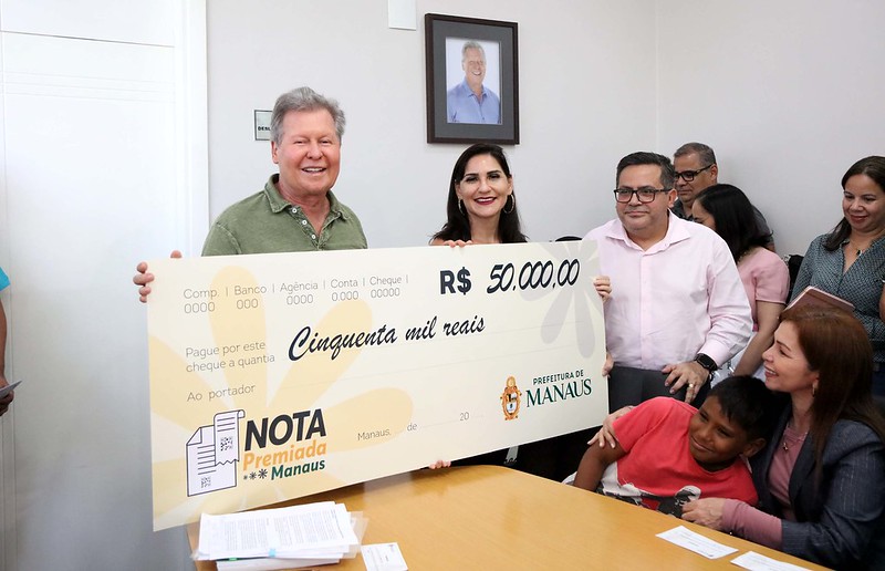 Confira quem ganhou os prêmios da Nota Premiada Manaus