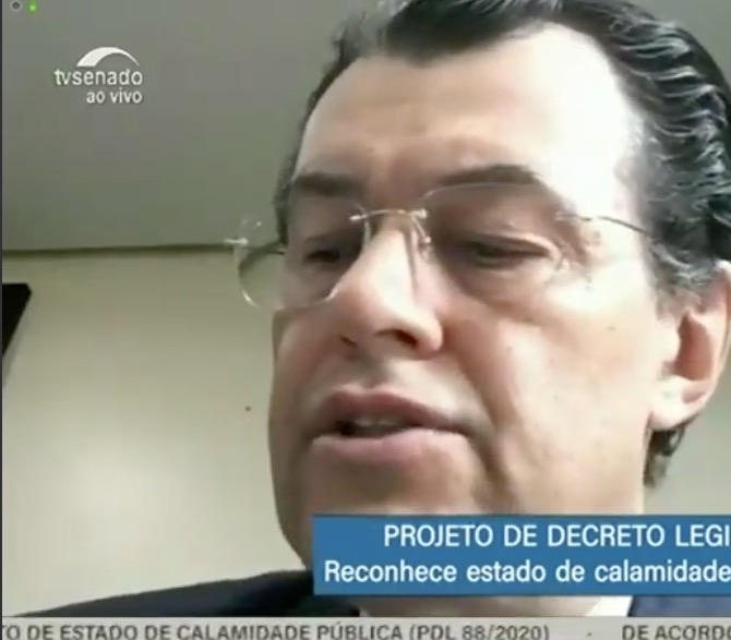 Senado aprova projeto contra calamidade com voto favorável de Braga