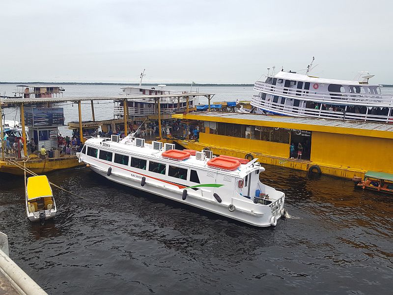 Marinha vai dar suporte à suspensão da navegação fluvial no Amazonas