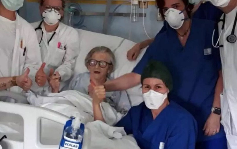 Italiana de 95 anos é curada do coronavírus