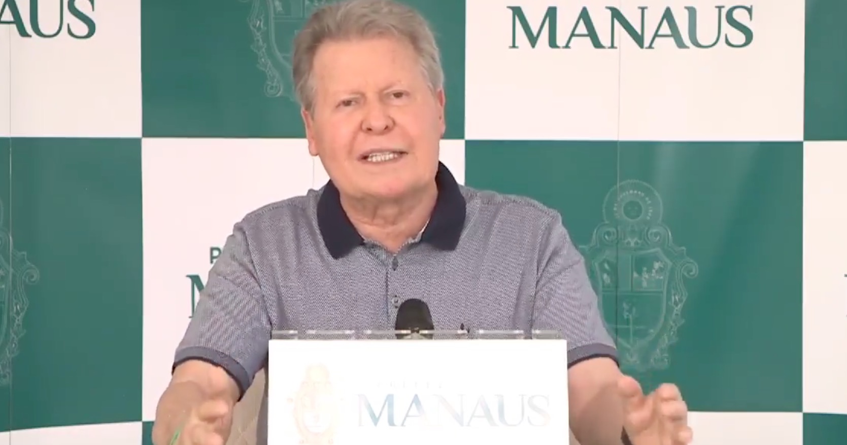 Arthur defende união com Wilson para combater pandemia em Manaus