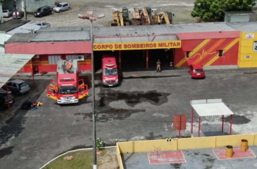 Haitiana dá à luz em batalhão do Corpo de Bombeiros em Manaus