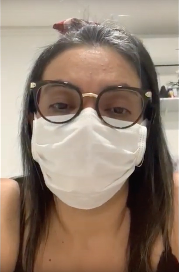 Médica  de Manaus que estaria com coronavírus faz alerta à população; Veja vídeo 