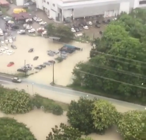 Manaus registra em 24h o maior volume de chuva do ano com previsão de mais temporais