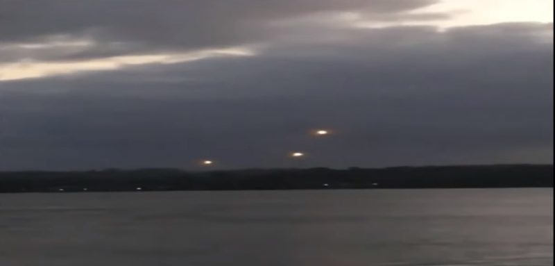 Supostos Ovnis são flagrados na fronteira 