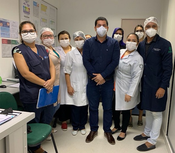 Coren fiscaliza a provisão de equipamentos de segurança para enfermeiros em Manaus