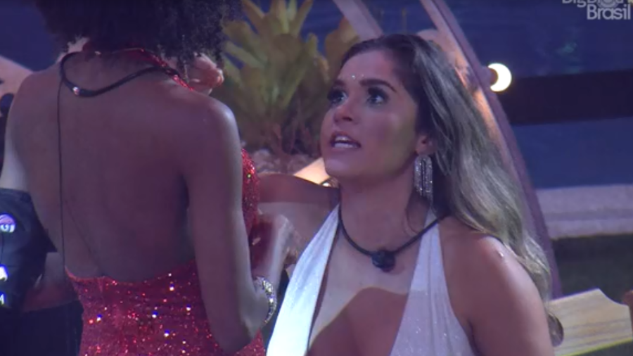 BBB20: Gizelly grita com Thelma e se desentende com Marcela 