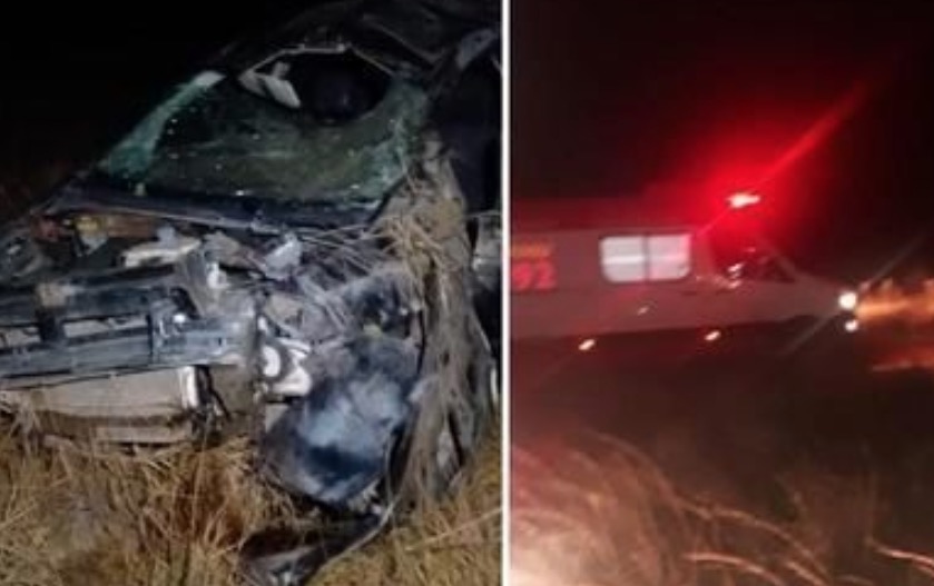 Acidente gravíssimo na BR-174 deixa cinco pessoas feridas