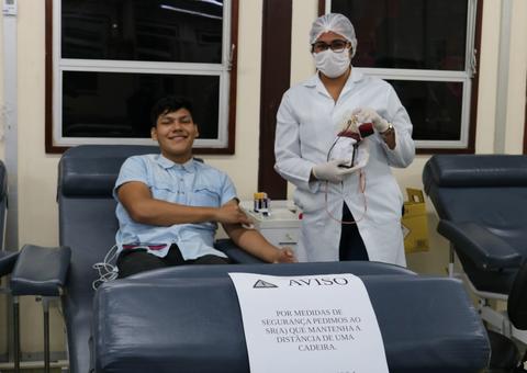 Hemoam pede para que doações de sangue sejam agendadas