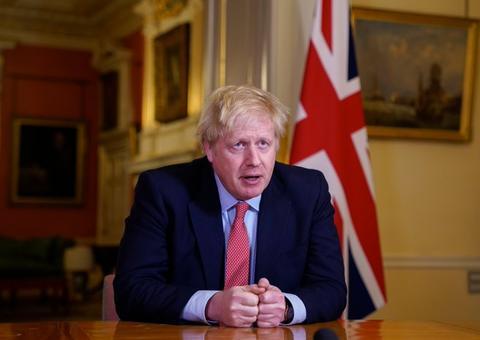 Boris Johnson está com coronavírus