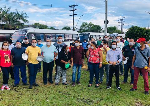 Sem passageiros, motoristas pedem que população seja liberada da quarentena em Manaus