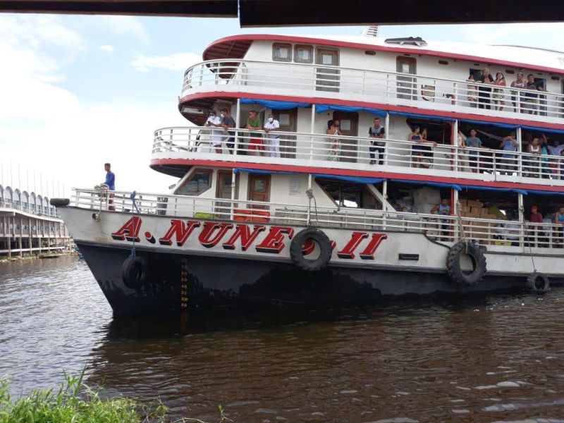 Comandante de embarcação é detido por descumprir decreto da quarentena no Amazonas