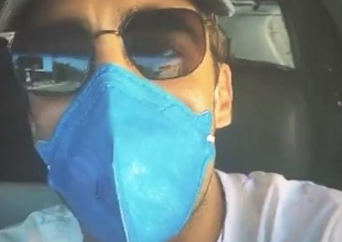 Pedro Scooby se arrisca em meio a coronavírus: 'não ia conseguir ficar assistindo TV em casa'