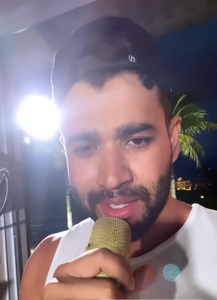 Durante quarentena, Gusttavo Lima faz show em transmissão ao vivo e bomba na web