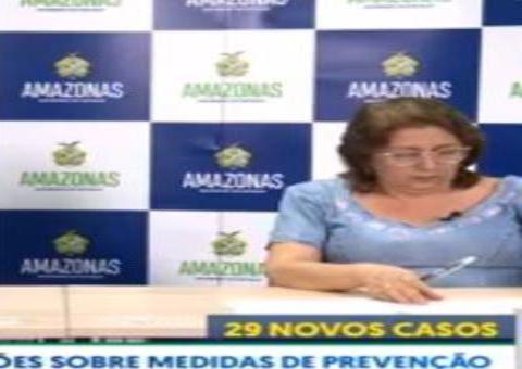Sobe para 140 o número de casos de coronavírus no Amazonas