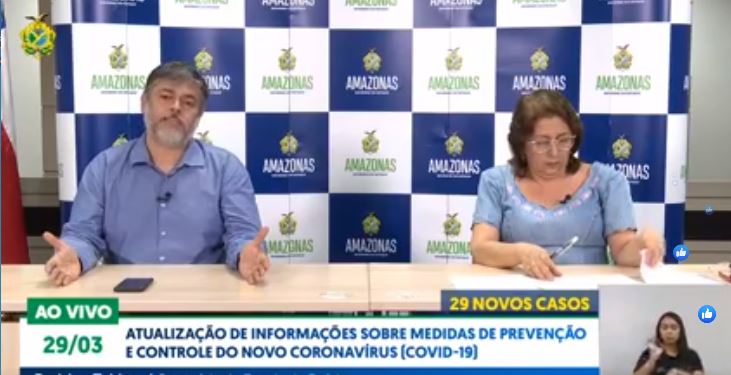 Sobe para 140 o número de casos de coronavírus no Amazonas