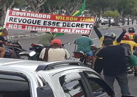 Juiz estabelece multa de R$ 500 para quem participar de carreata contra isolamento em Manaus