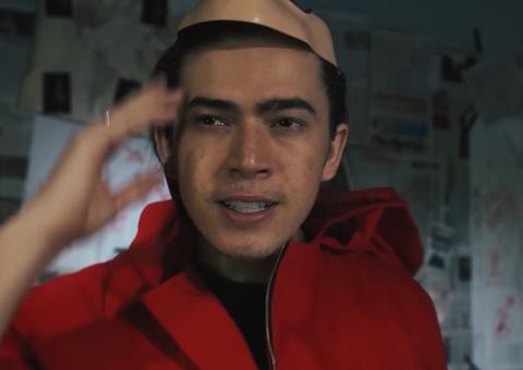 Whindersson Nunes fica chocado com spoiler de La Casa de Papel; veja vídeo