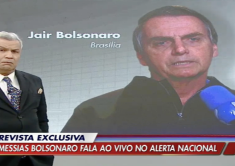 Ao vivo com Bolsonaro, Sikêra Jr. repete fake news sobre caso de coronavírus; entenda