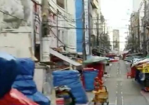 Governo mantém decreto de isolamento e comércio permanece fechado no Amazonas