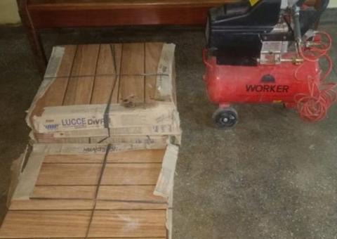 Homem é preso após furtar compressor de ar no Amazonas 