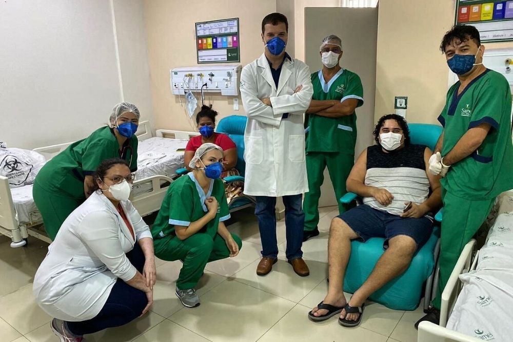 Hospital concede alta para dois pacientes com coronavírus em Manaus 