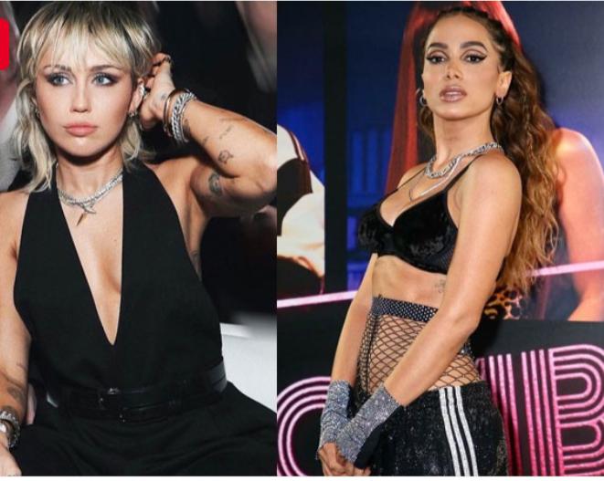Anitta recebe homenagem de Miley Cyrus em seu aniversário e web vai à loucura
