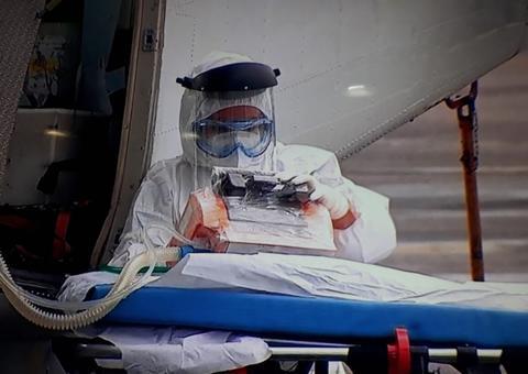 Com coronavírus, idoso chega a Manaus entubado e em estado grave