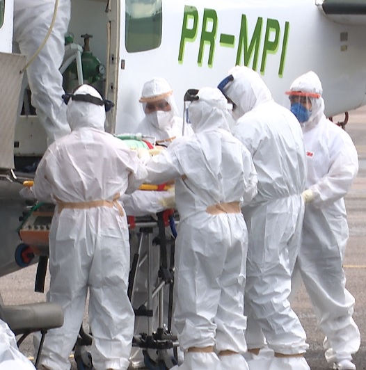 Coronavírus: Seis pacientes já foram transferidos para Manaus na UTI aérea   