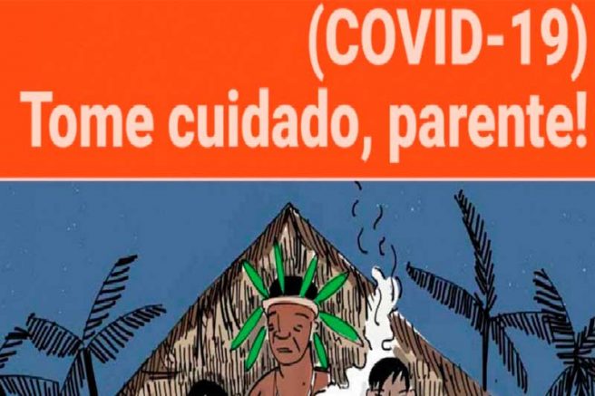 Indígenas vão receber cartilha de alerta sobre coronavírus no Amazonas 