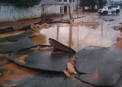 Águas de Manaus é notificada para explicar rompimento de adutora nesta sexta-feira