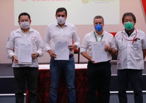 Parceria entre Moto Honda e governo estadual vai construir respirador em Manaus