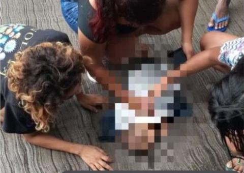 Em Manaus, bebê que caiu de viaduto segue internado e não corre mais risco de morte