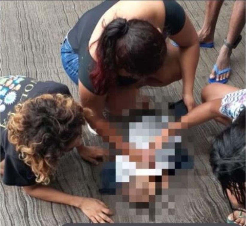 Em Manaus, bebê que caiu de viaduto segue internado e não corre mais risco de morte