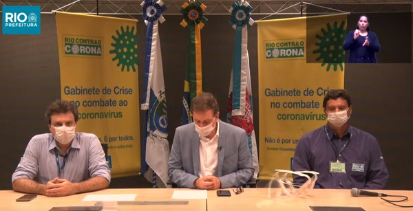 Teste de Crivella dá negativo para coronavírus