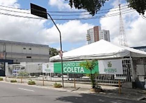 Em Manaus, ponto de coleta de doações tem local alterado 