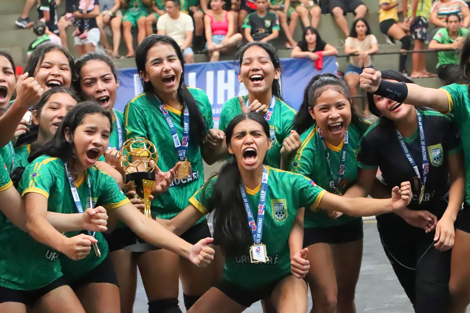 Urucará conquista Amazonense de Handebol Cadete em duas categorias