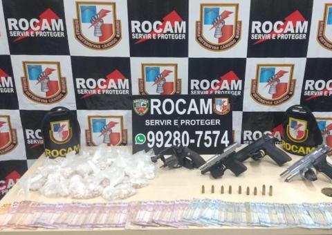 No Amazonas, 22 pessoas são presas com armas e drogas 
