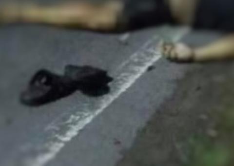 Homem agoniza até morrer ao ser atropelado por caminhão em Manaus