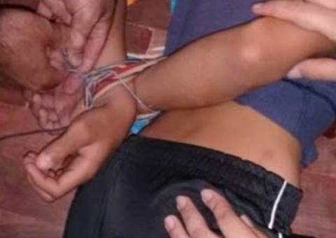 Desaparecido há 2 dias, menino é encontrado amarrado e amordaçado em invasão no Amazonas